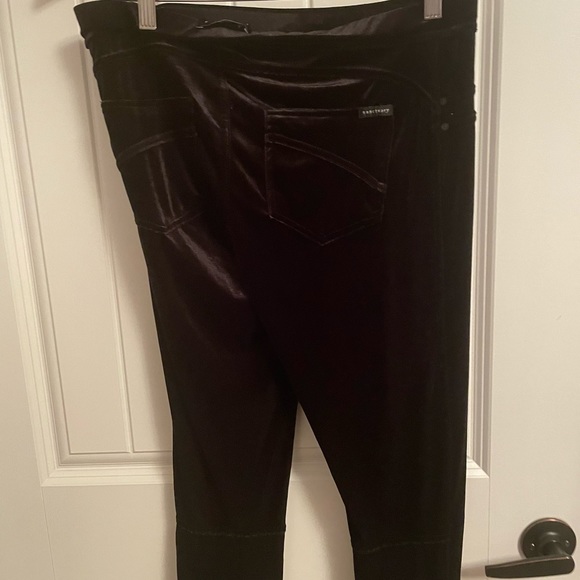 Velvet black legging - Picture 5 of 6